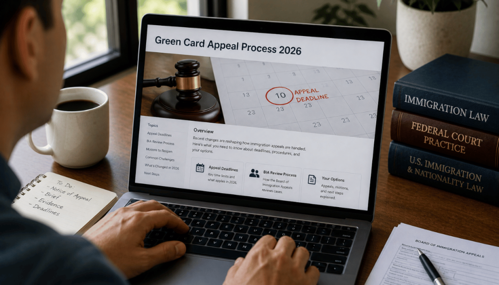 Green Card Appeal Process 2026: What's Real and What's Not