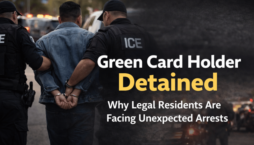 Green Card Holder Detained: Why Legal Residents Are Facing Unexpected Arrests
